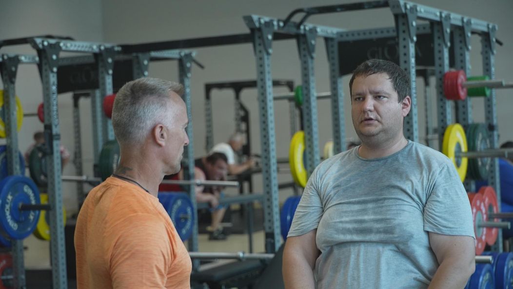 Michal Mariányi na tréningu v bootcampe v Turecku.