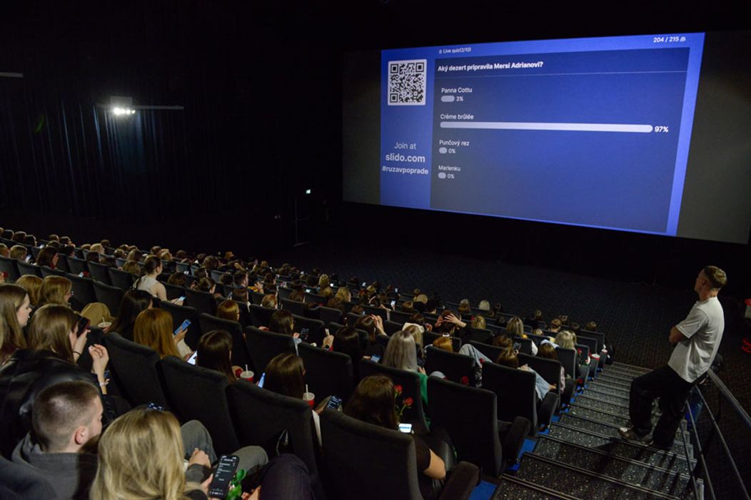Kino premiéra Ruže pre nevestu v Poprade