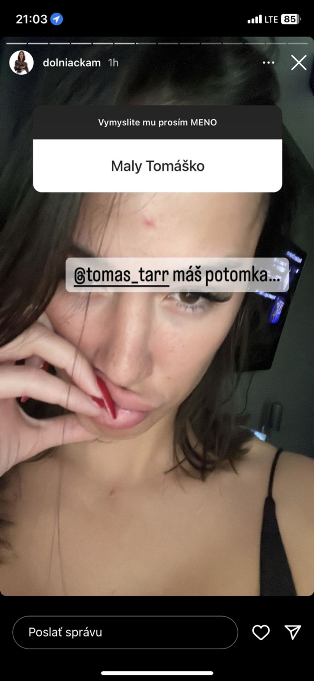 Marcela to oznámila cez sociálnu sieť. Tomáš Tarr má potomka!