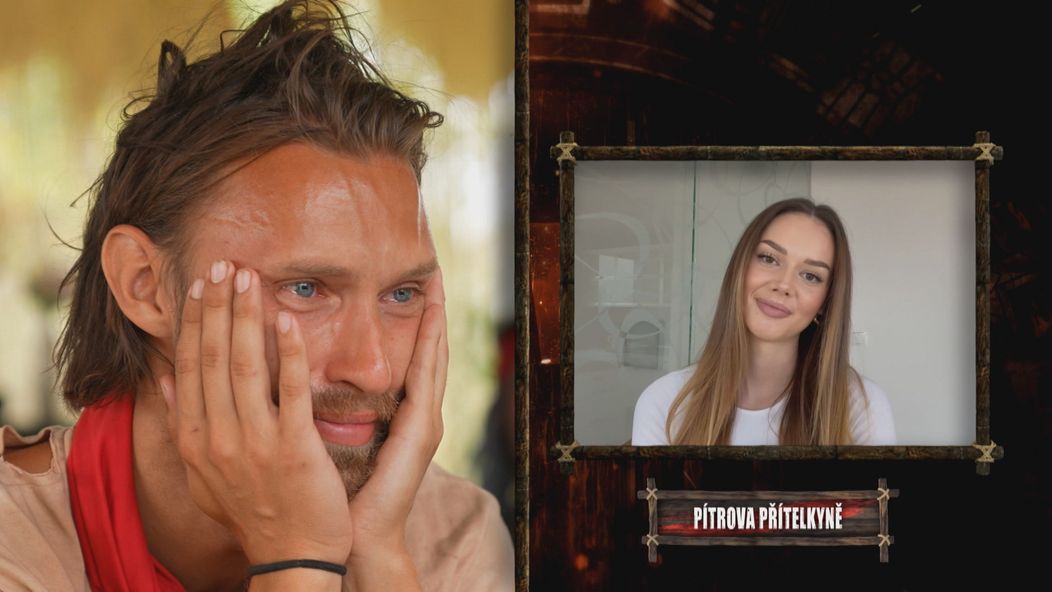 Pítr sa po odkaze od priateľky Gabči rozplakal.