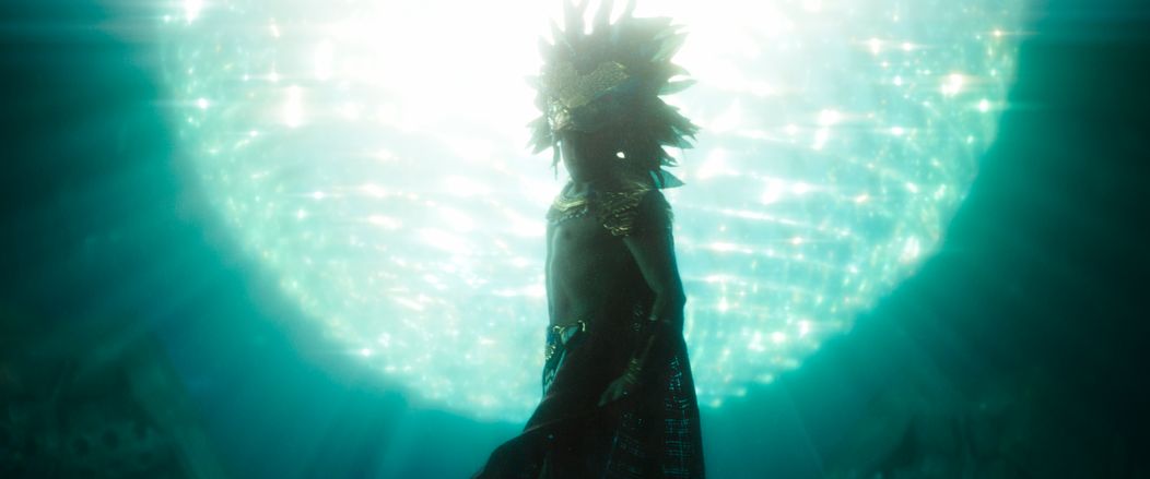 Záber z filmu Čierny panter: Navždy Wakanda
