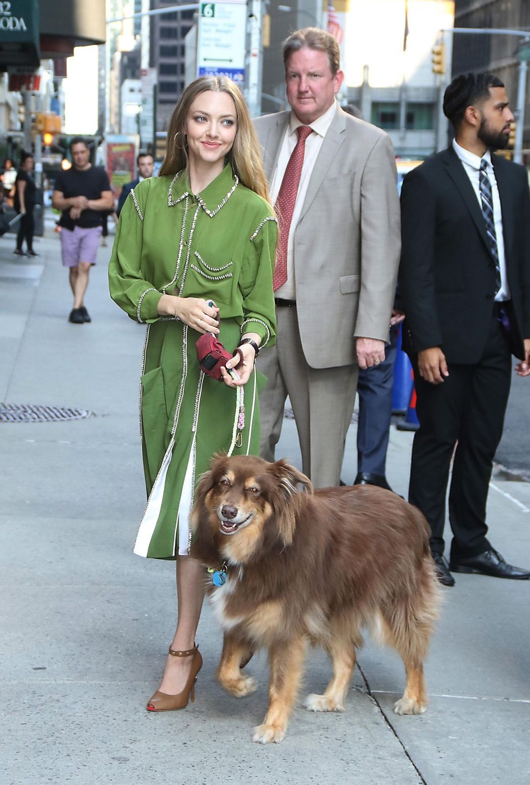 Amanda Seyfried s milovaným spoločníkom, psíkom Finnom. 