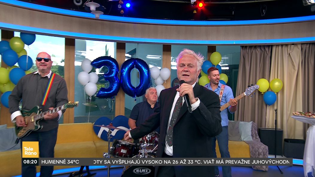 Televízia Markíza oslavuje 30. narodeniny