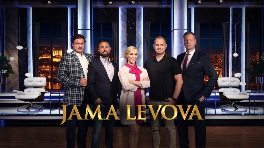 Igor Rattaj, Milan Dubec, Tatiana Ondrejková, Juraj Fehervari a Igor Kolla v šou Jama levova