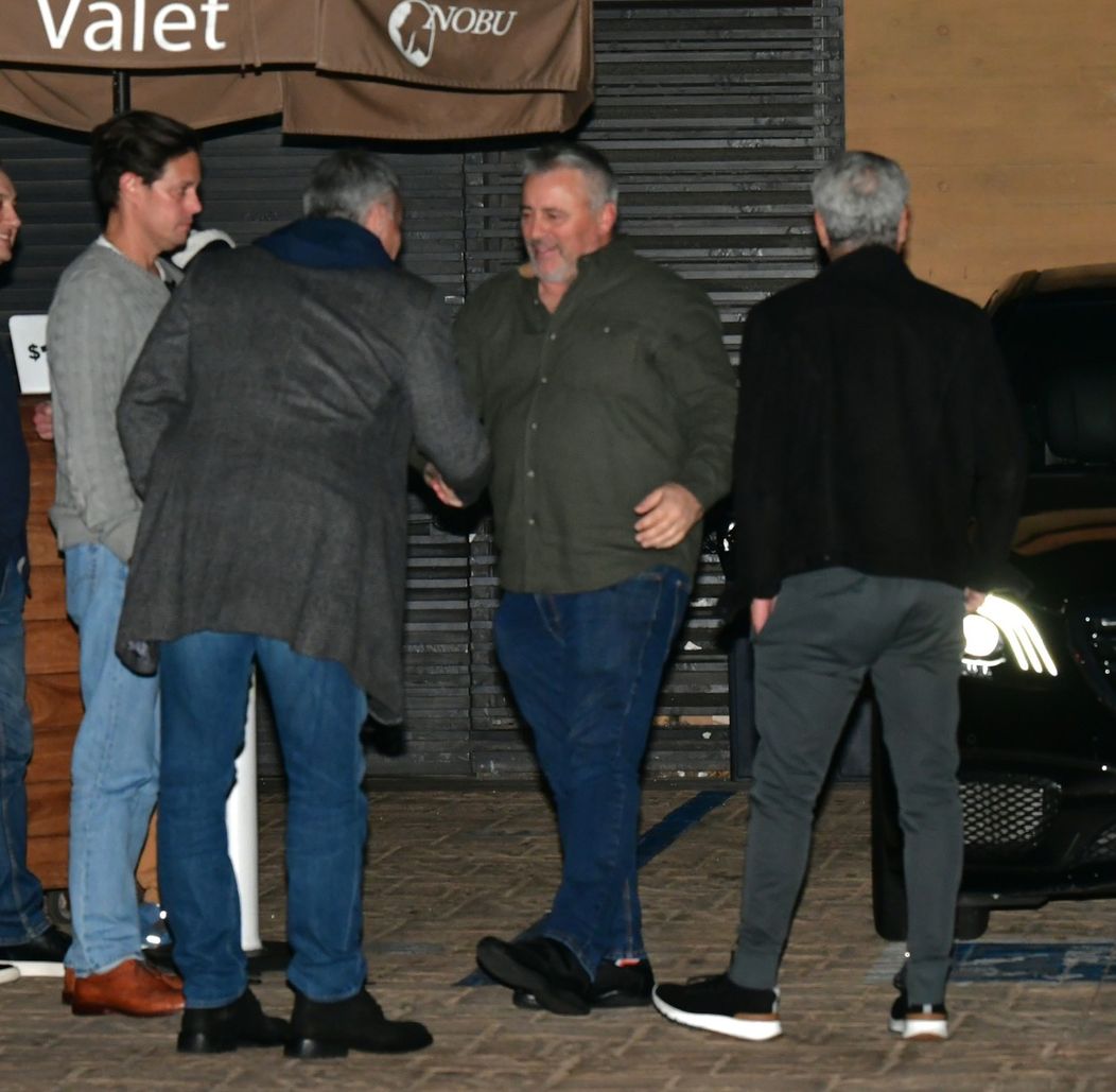 Matt LeBlanc na večeri