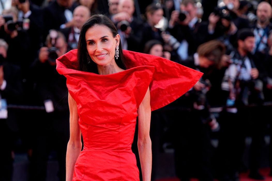 Demi Moore žiari na festivale v Cannes.