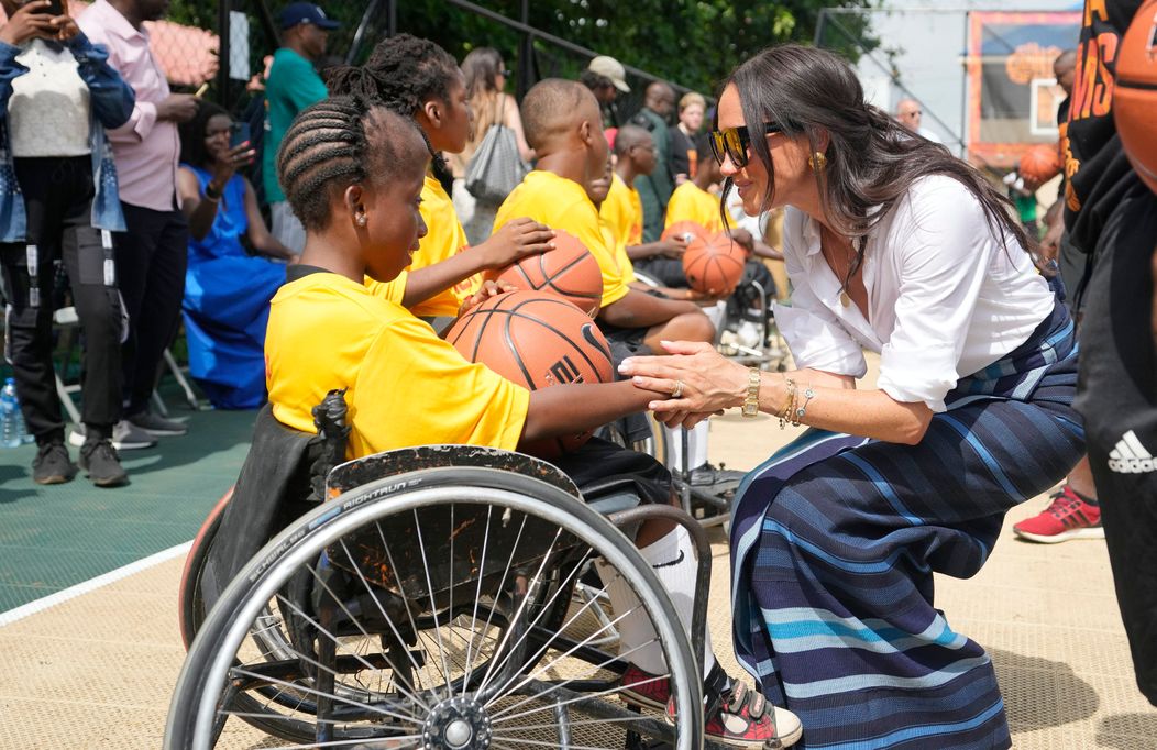 Meghan Markle na turné v Nigérii