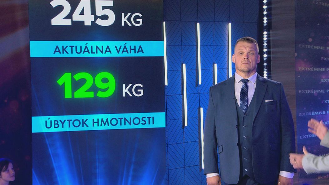 Andrej Baláž prišiel na galavečer Extrémnych premien ako nový človek.