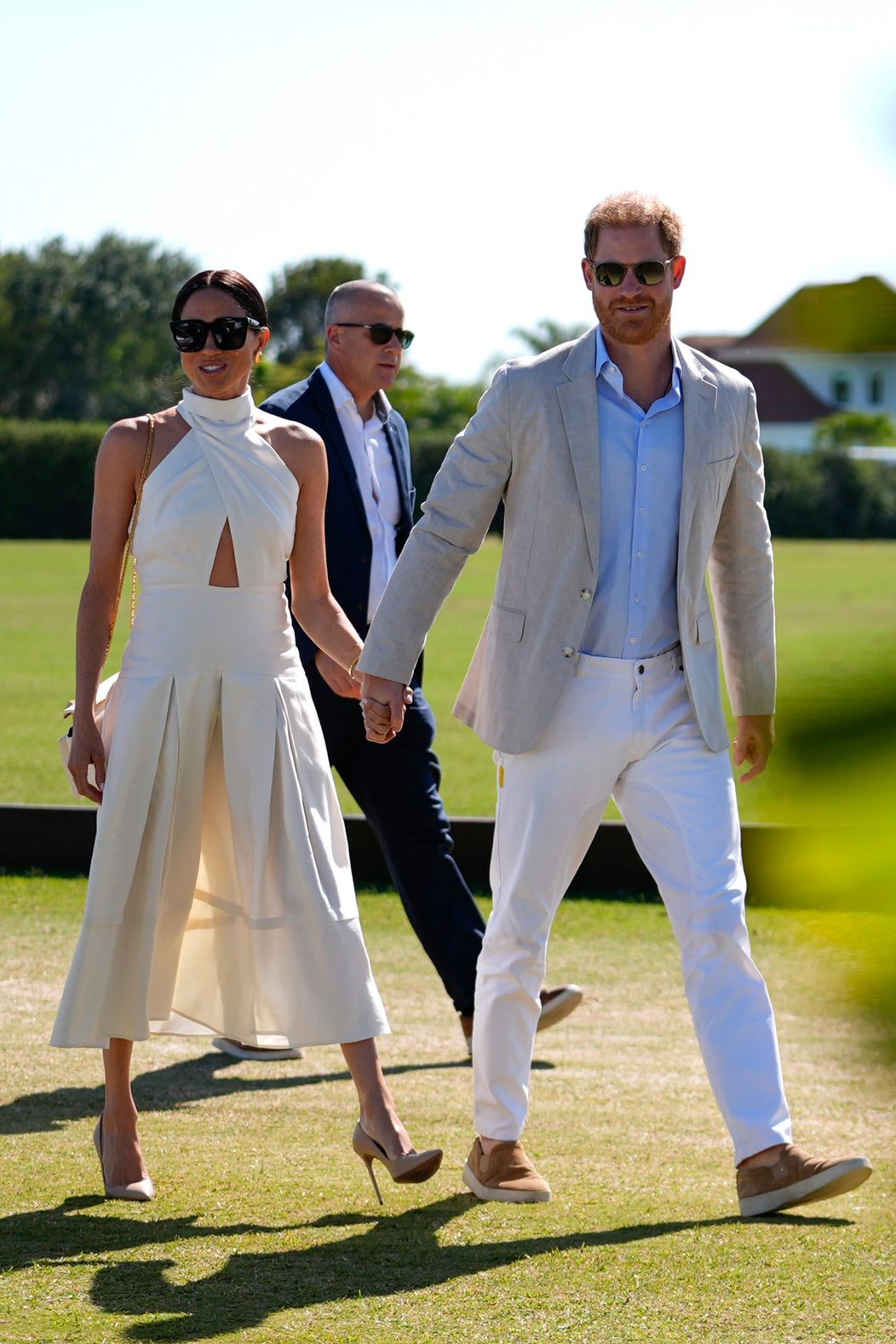 Princ Harry s Meghan po jazdeckom póle