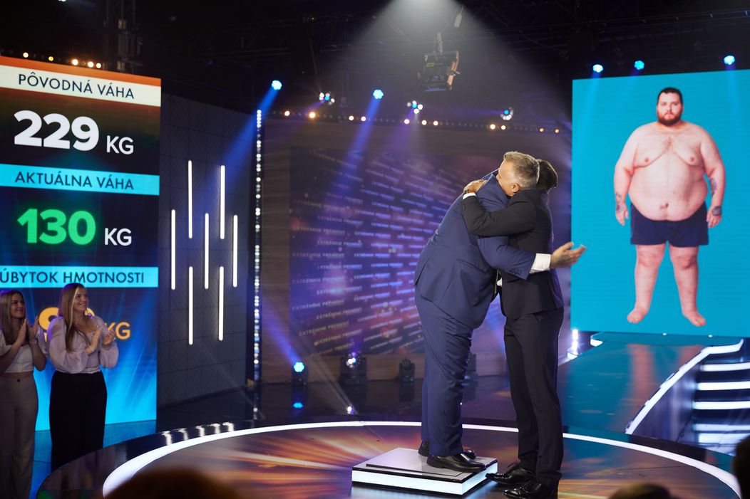 Marián Petický na galavečere Extrémnych premien.
