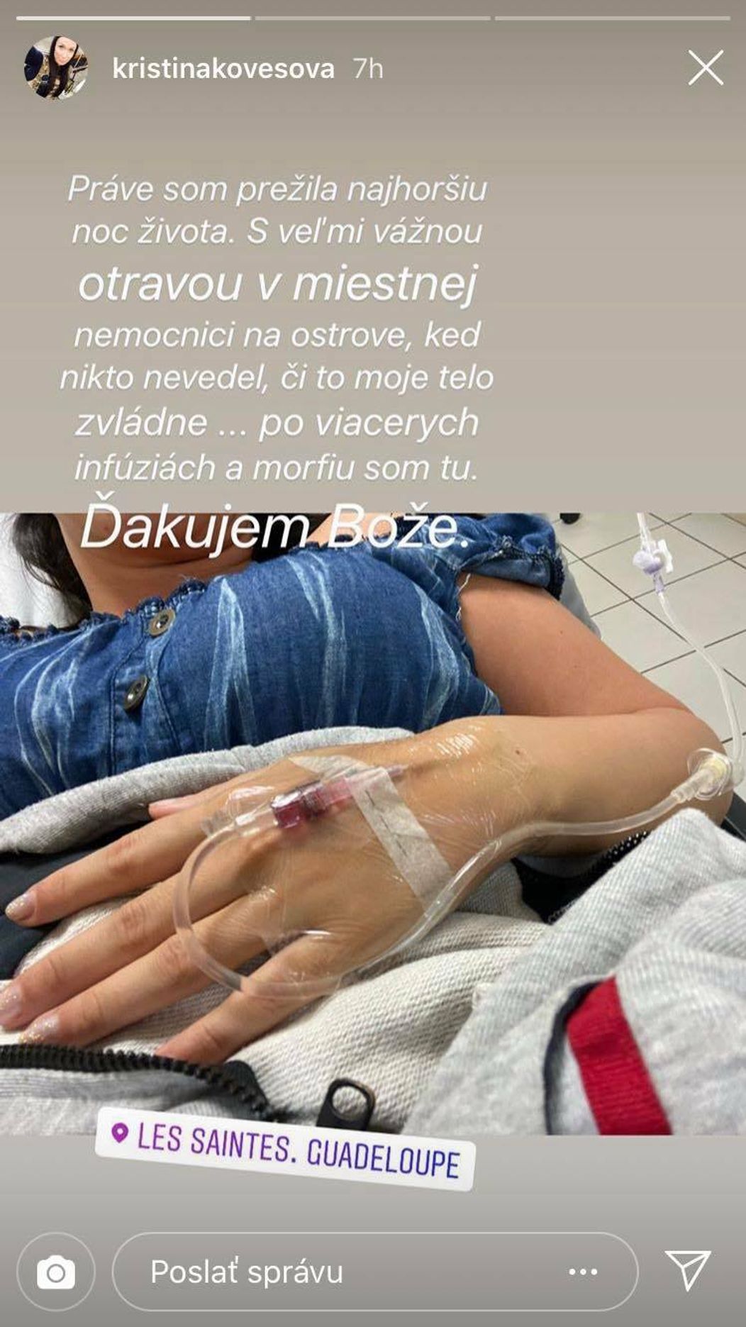 Hodiny strachu o život: Kristína Kövešová skončila s otravou v nemocnici!