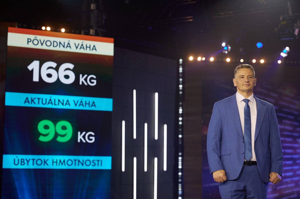 Pavol Kudroč počas galavečera Extrémnych premien.