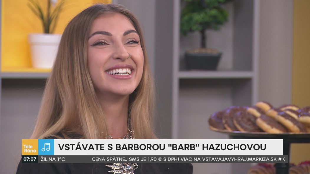 Barbora Hazuchová v Teleráne