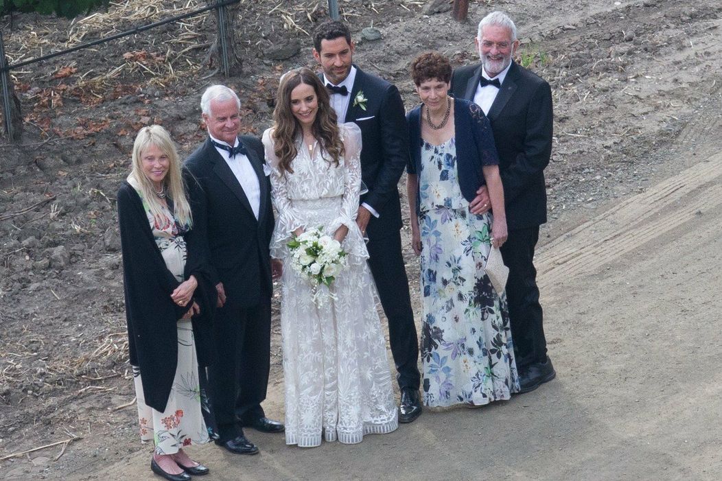 Novomanželia Meaghan Opprenheimer a Tom Ellis