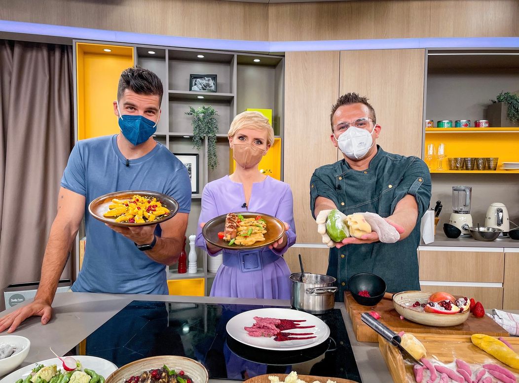 Príprava šúľancov v Teleráne