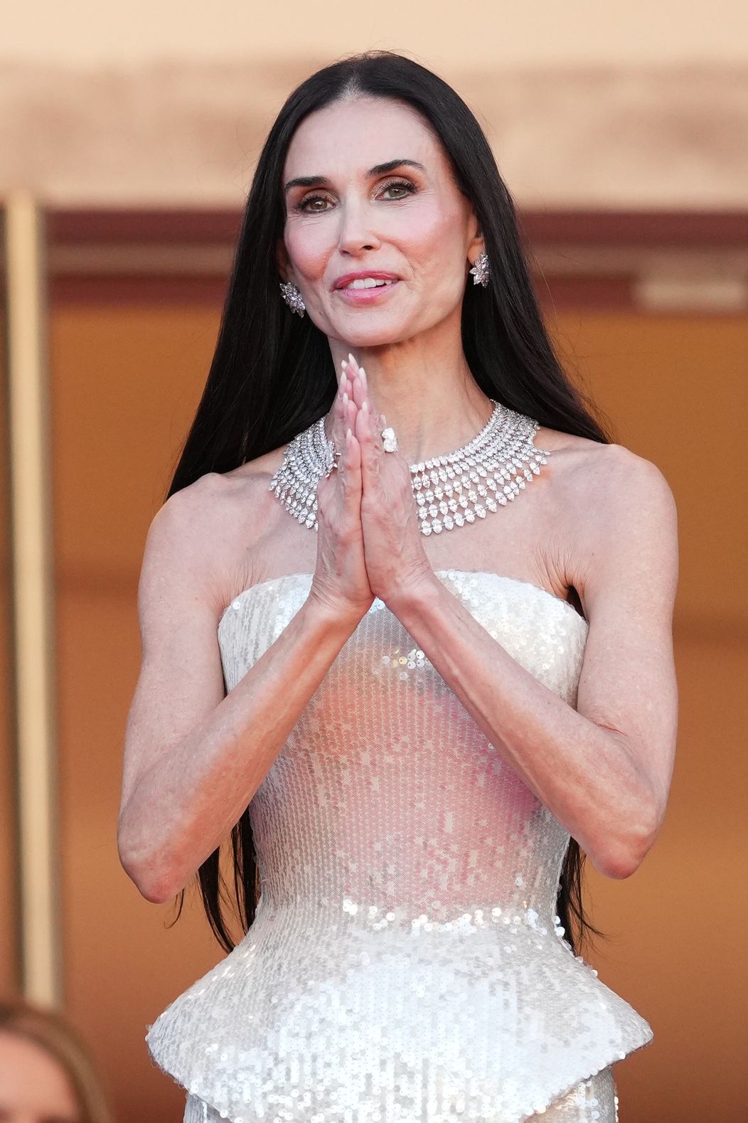 Demi Moore žiari na festivale v Cannes.
