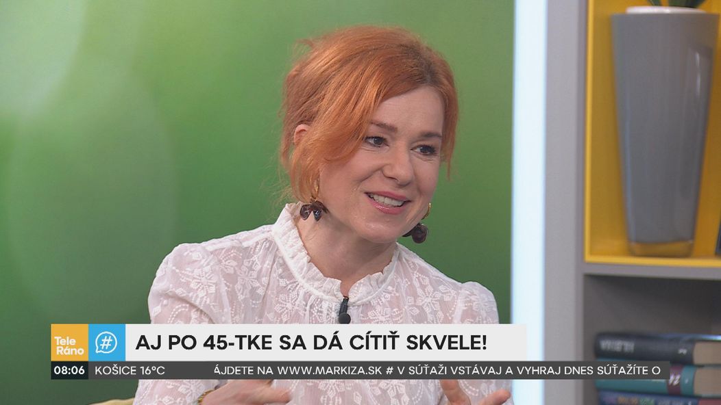 Helena Krajčiová v Teleráne