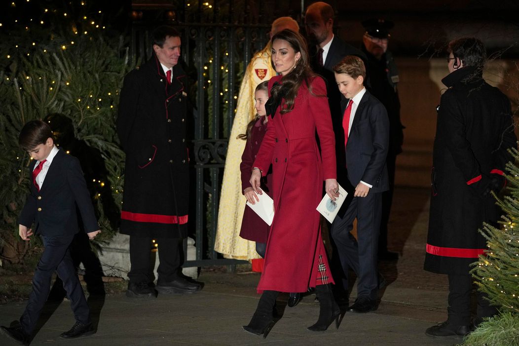 Princezná z Walesu na vianočnej bohoslužbe