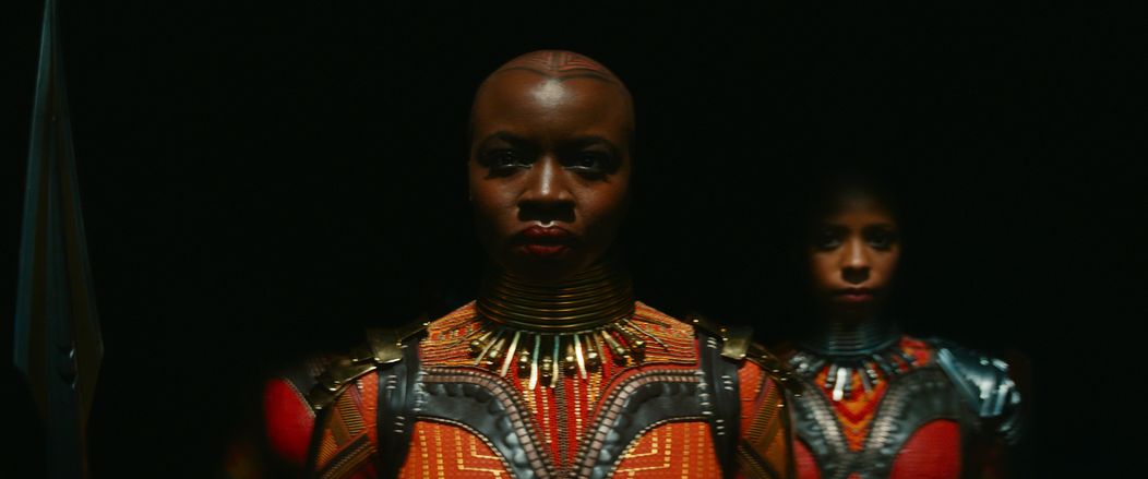 Záber z filmu Čierny panter: Navždy Wakanda
