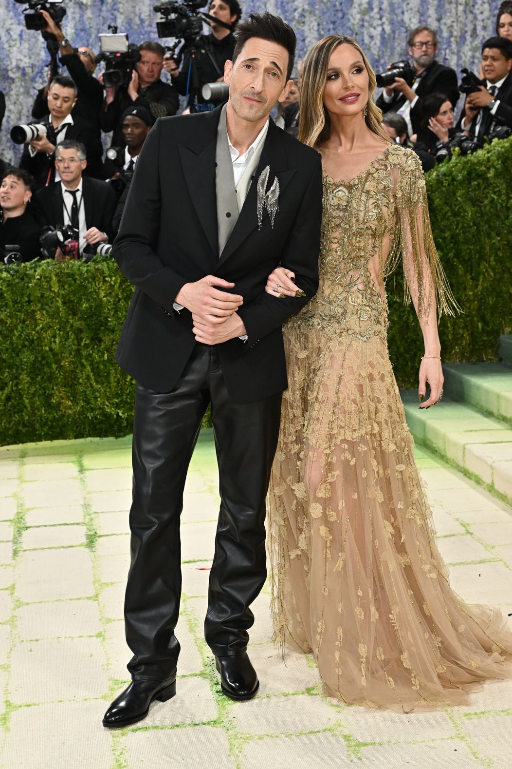 Adrien Brody a Georgina Chapman