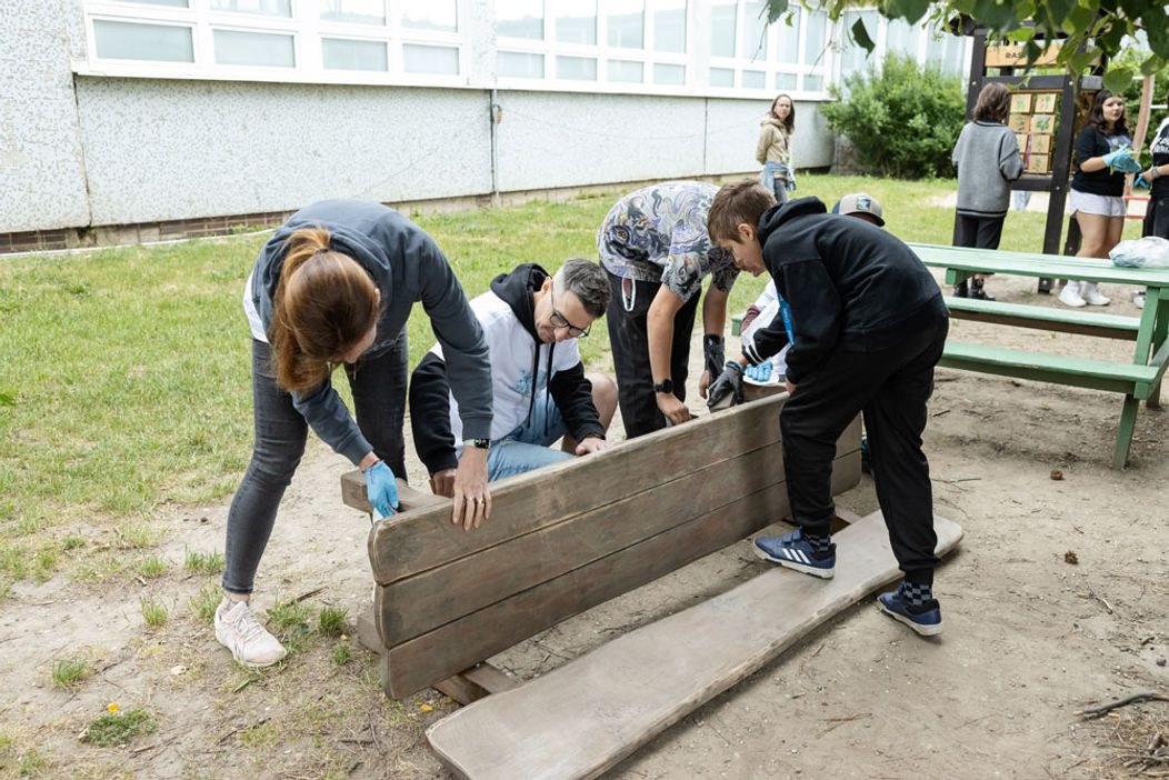 Týždeň pre budúcnosť: Markíza na dobrovoľníckej akcii Naše mesto na ZŠ v Stupave