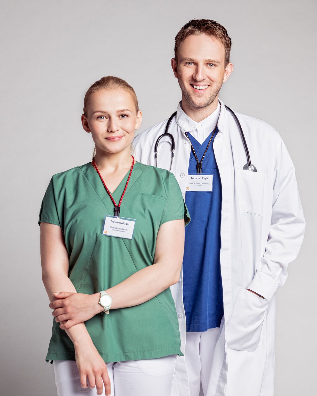 Braňo Mosný a Dana Droppová