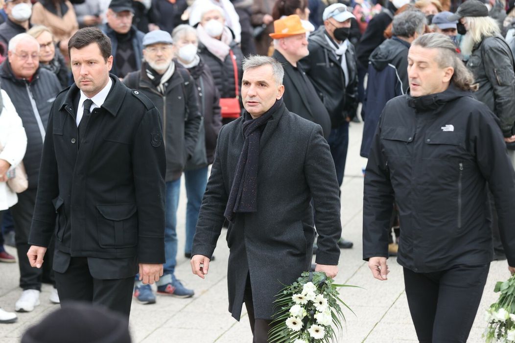 Posledná rozlúčka s Miroslavom Žbirkom - Jiří Macháček