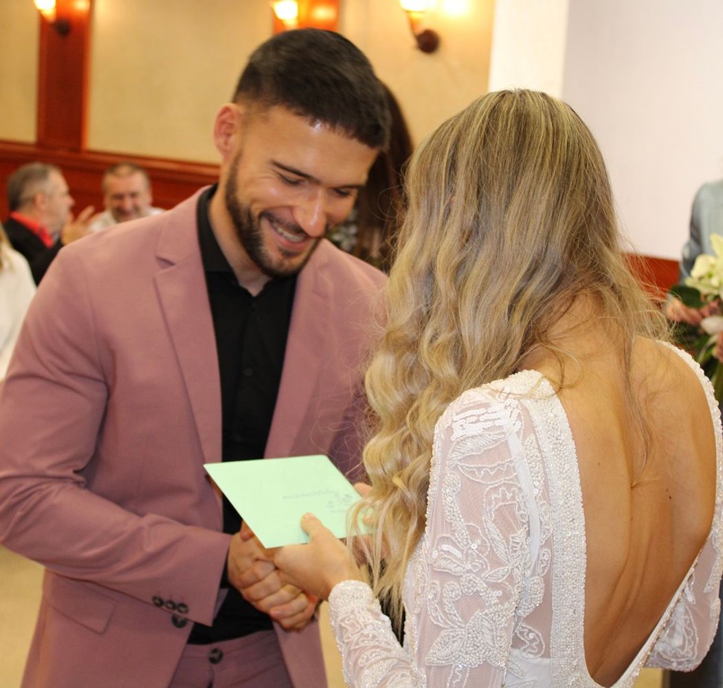 Zábery zo svadby Zuzany Vankovej a Kristiána Skalíka
