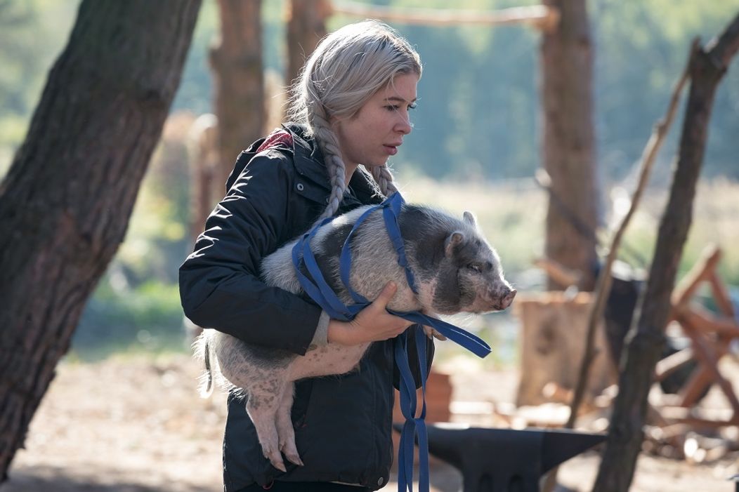 Karin dostala do osobnej starostlivosti prasiatko Bielko