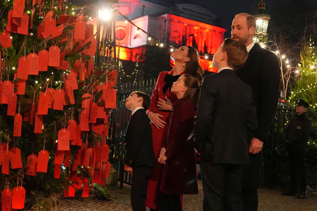Princezná z Walesu na vianočnej bohoslužbe