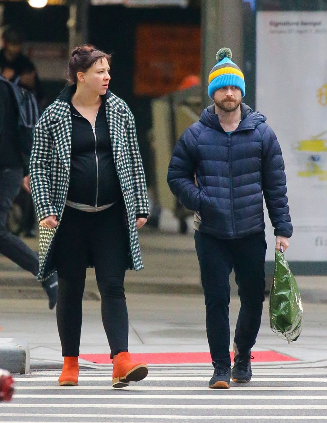 Budúci rodičia Erin Darke a Daniel Radcliffe