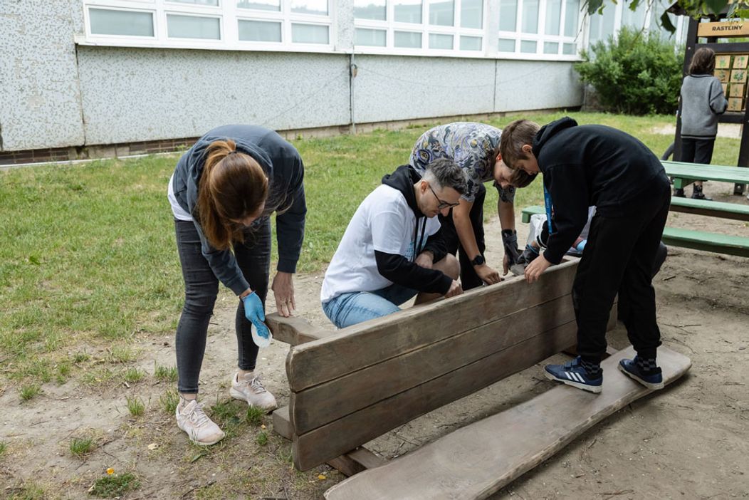 Týždeň pre budúcnosť: Markíza na dobrovoľníckej akcii Naše mesto na ZŠ v Stupave