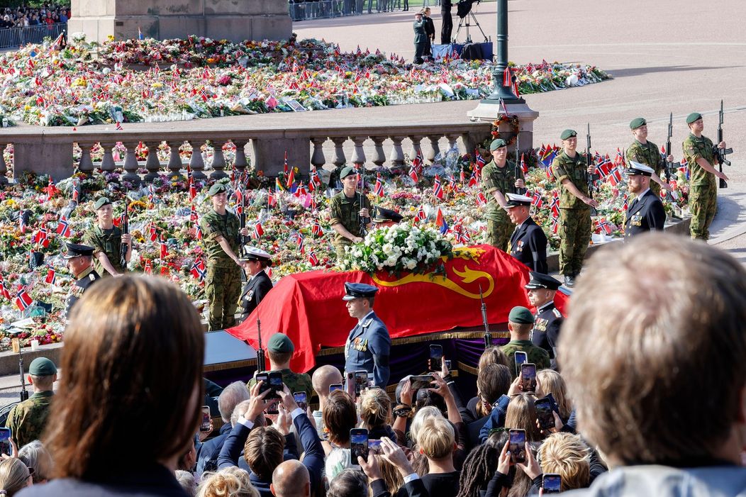 Smútočný ceremoniál.