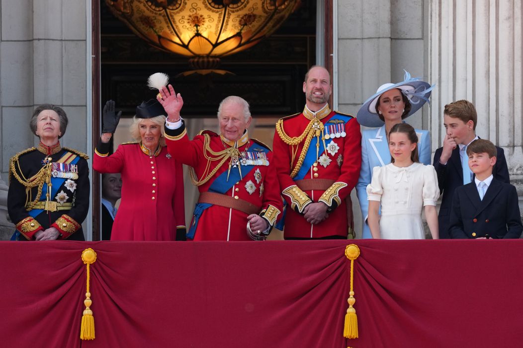 Kráľovská rodina na Trooping the Colour 2026.