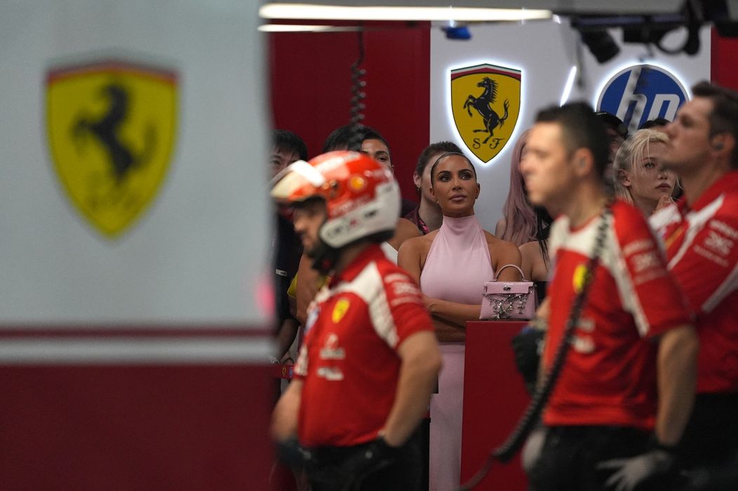 Kim Kardashian hviezdila na pretekoch Formula 1 v Singapure