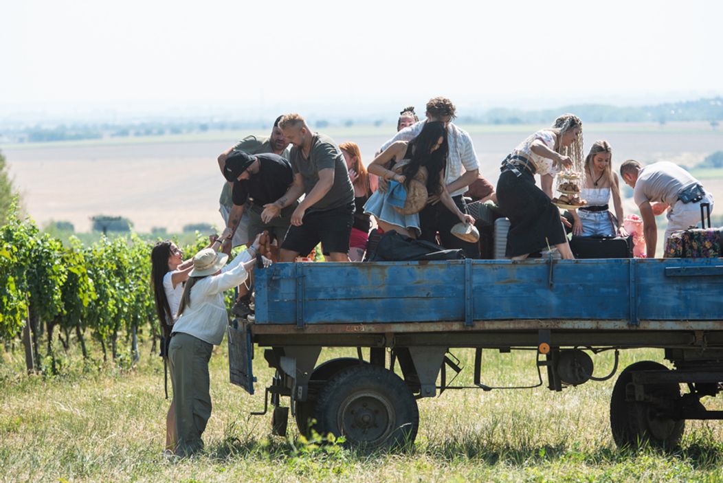 1. deň na Farme