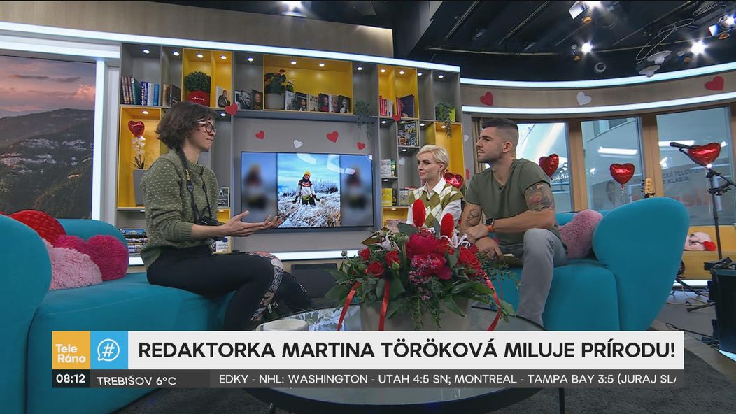 Martina Töröková v Teleráne