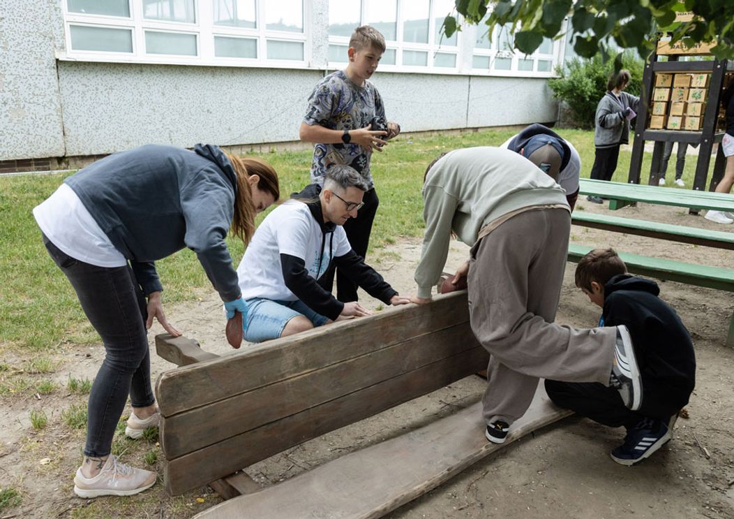 Týždeň pre budúcnosť: Markíza na dobrovoľníckej akcii Naše mesto na ZŠ v Stupave