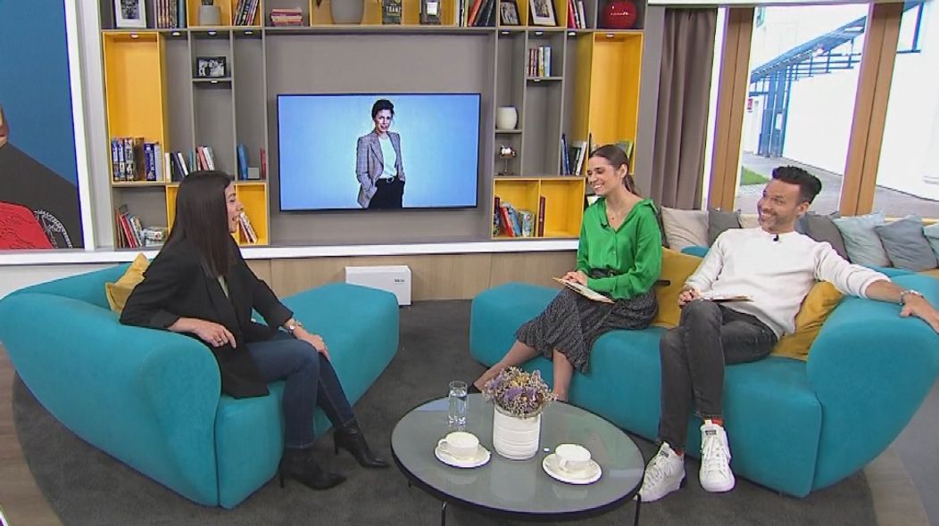 Michaela Majerníková v Teleráne.