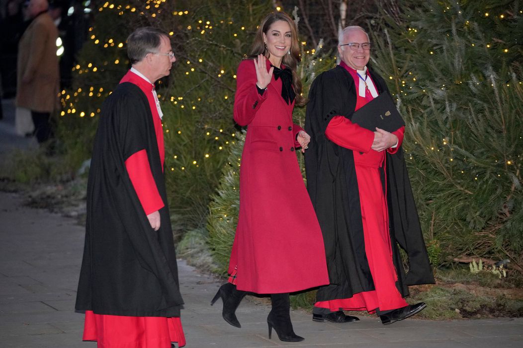 Princezná z Walesu na vianočnej bohoslužbe