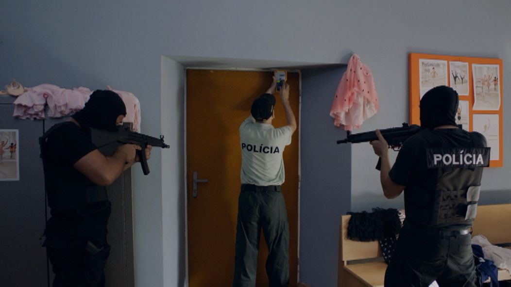 Situácia si vyžadovala veľký policajný zásah
