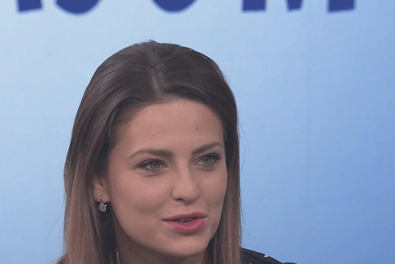 Maca Zábranská a Monika Horváthová v Teleráne