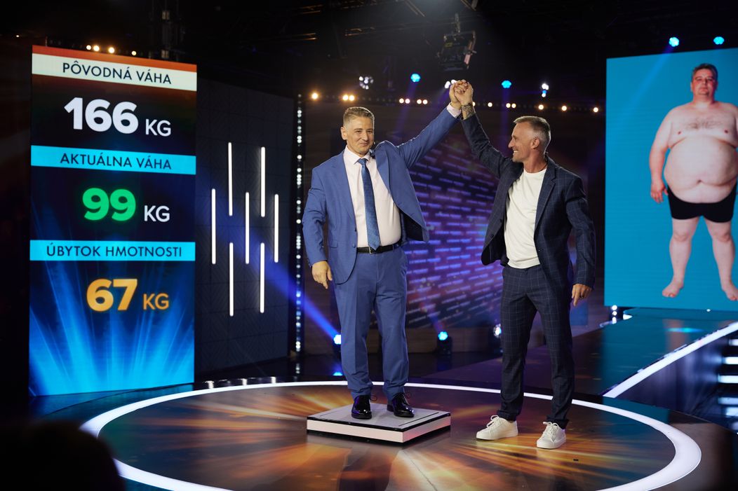 Pavol Kudroč počas galavečera Extrémnych premien.