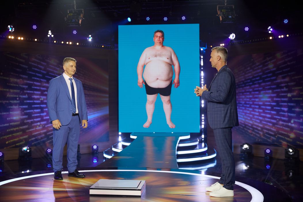 Pavol Kudroč počas galavečera Extrémnych premien.