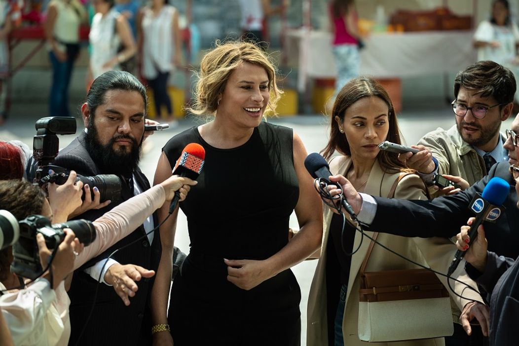 Zábery z filmu Emilia Pérez