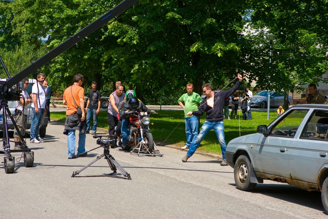 Nehoda Michala a Lucie na motorke v Ordinácii v ružovej záhrade