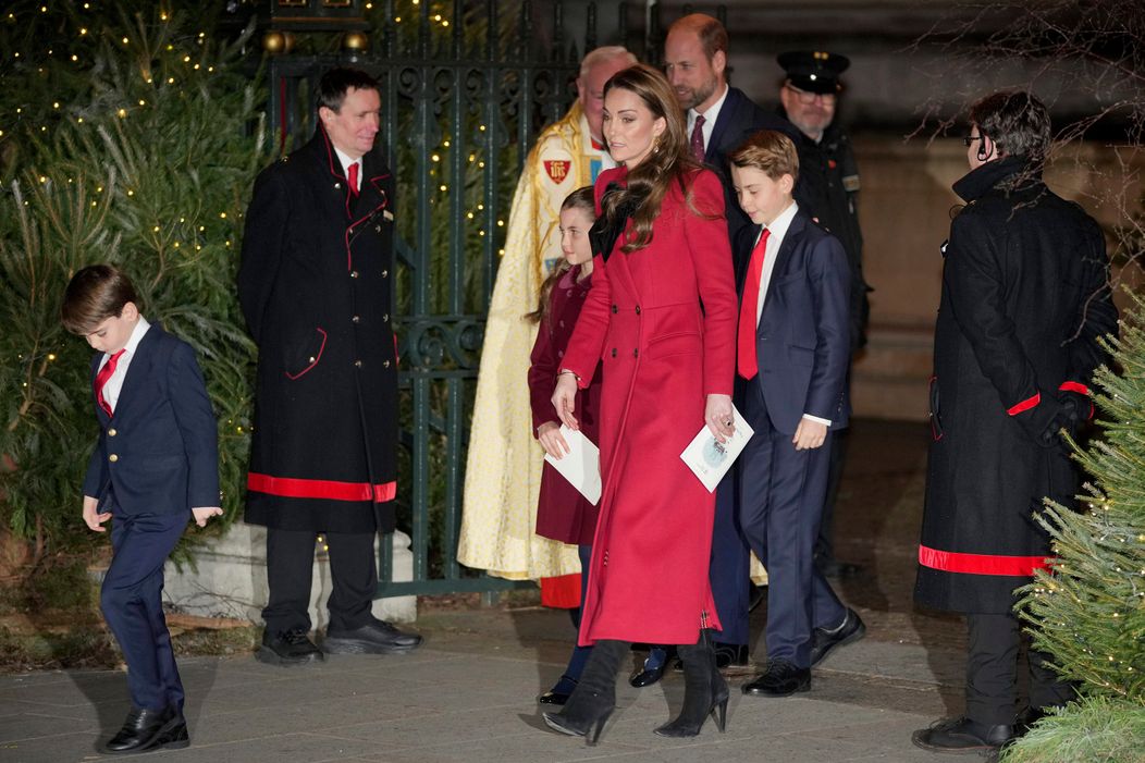 Princezná z Walesu na vianočnej bohoslužbe