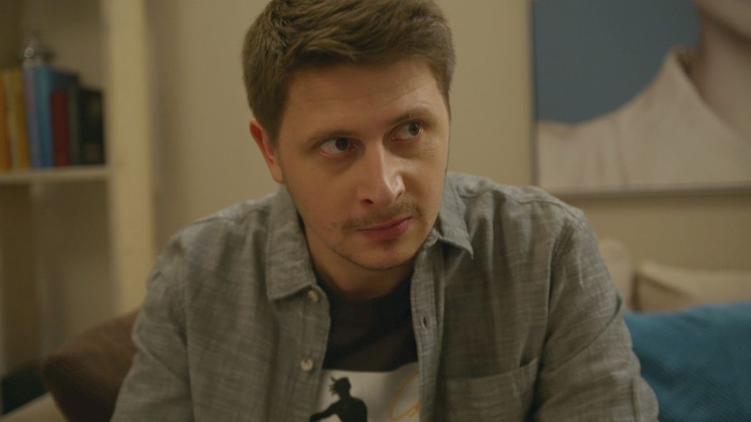 Matúš Beniak ako seriálový Dávid