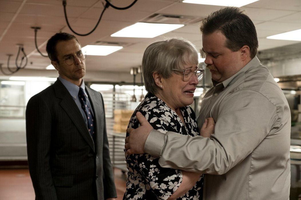 Paul Walter Hauser a režisér filmu Richard Jewell Clint Eastwood