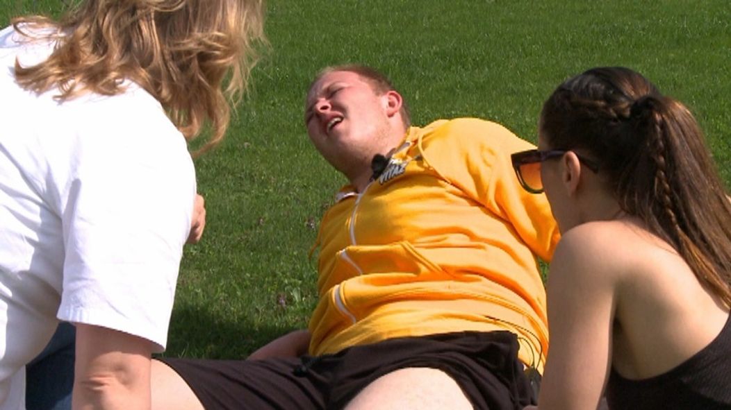 Dušan sa pri tréningu bolestivo zranil